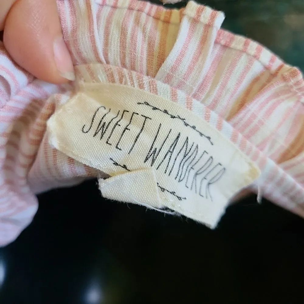 Sweet Wanderer Striped One Shoulder Top - Picture 6 of 8
